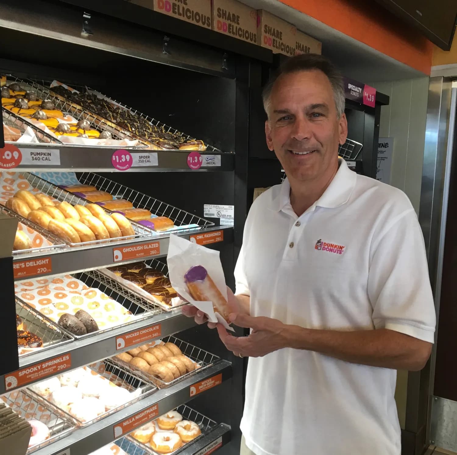 Dono de 100 Dunkin' diz que seu primeiro passo foi um erro