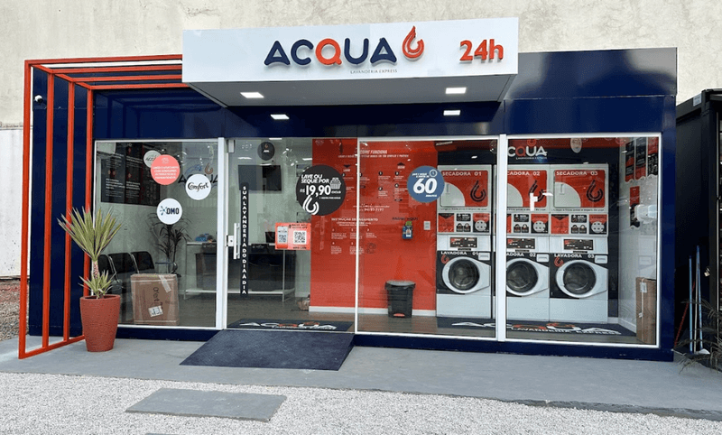 Acqua Lavanderia Express almeja 500 unidades comercializadas até 2026